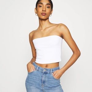 Women’s White Tube Top
